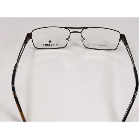 New Wide Guyz Brown COSTELLO Eyeglasses 59mm for The Stylish Large Man - Picture 10 of 12